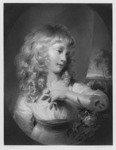 ロイヤルコレクションの写真からのプリンセスアメリア 作： Thomas Lawrence
